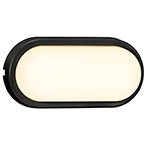 Nordlux Cuba Outdoor Energy Oval LED Vglampe - 10x20,5cm (6,4W) Sort