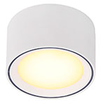 Nordlux Fallon LED Pbygningsspot - 12x10cm (5,5W) Hvid/Hvid