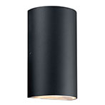 Nordlux Rold Round LED Vglampe - 16cm (10,5W) Sort