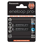 Panasonic Eneloop Pro Genopladelige Batterier AAA 930mAh (NiMH) 2pk