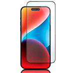 Panzer Silicate Glass Skrmbeskyttelse t/iPhone 15 - Full-Fit (6,1tm)
