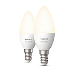 Philips Hue White Kerte LED pre E14 - 5,5W (40W) 2-Pack