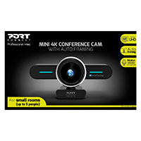 Port Designs Mini Konferencekamera m/Autoframing (4K)