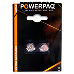 PowerPaq Ultra Alkaline LR44 Batteri (1,5V) 2stk