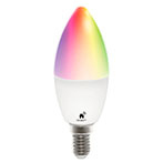 Qnect Smart Home Kerte LED pre E14 - 5W (40W) RGB