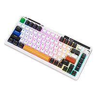 Royal Kludge KZZI K75 Pro Trdls Gaming Tastatur m/RGB (Mekanisk) Eternity Switch/Sort/Hvid