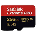 SanDisk Extreme Pro SDXC Kort 256GB V30 A2 (300MB/s)