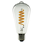 Segula LED Rustika Curved Spirale Ambient Pre E27 - 6,2W (39W) Klar