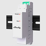 Shelly Pro 3EM AddOn Rel 2A (Bluetooth/WiFi) Potentialtfri