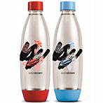 SodaStream Fuse Flasker m/Design (1L) 2pk