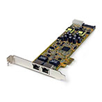 StarTech Dual Port PCIe Netvrkskort (RJ45)