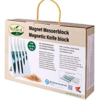Stoneline Natural Line 21197 Magnetisk Knivblok m/Knive (6 dele)