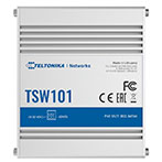 Teltonika TSW101 Industrial PoE+ Netvrk Switch 5 port - 10/100/1000 Mbps (120W)