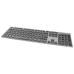 Trdlst tastatur Aluminium (Genopladelig) Deltaco