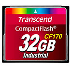 Transcend CompactFlash Kort 32GB (170x)