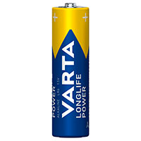 Varta Longlife Power AA LR6 Batteri 1,5V (Alkaline) 16pk
