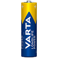 Varta Longlife Power AA LR6 Batteri 1,5V (Alkaline) 4pk