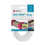 Velcro One Wrap Strap Kabelbinder Velcrobnd - 13mm (200mm) 25pk - Hvid