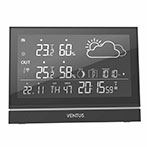 Ventus W200 Vejrstation m/stort display (trdls sensor)