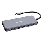 Verbatim 14-i-1 USB-C Pro Multiport Hub (USB-C/HDMI/3,5mm/RJ45/USB-A)