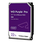 WD 22TB WD221PURP Purple Pro Surveillance - 7200RPM - 3,5tm