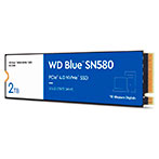 WD Blue SN580 Intern M.2 SSD 2TB (NVMe)