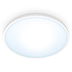 WiZ Superslim Loftlampe 16W (Varm/klig hvid) Hvid