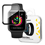 Wozinsky Watch Glass Hybrid Skrmbeskyttelse t/Apple Watch 3/2/1 (38mm) Sort