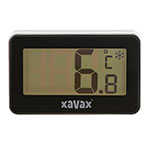 Xavax Digitalt Kleskabs/Fryser Termometer (Magnet) Sort