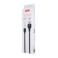 XO NB103 USB-C kabel - 1m (USB-A/USB-C) Sort