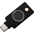 YubiKey BIO C FIDO Edition Sikkerhedsngle t/PC (USB-C)